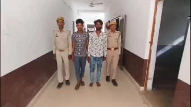 धनौरा: गजरौला पुलिस ने मारपीट कर शांति भंग करने वाले 2 युवकों को किया गिरफ्तार