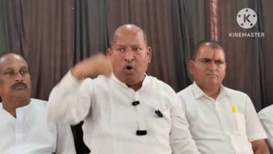 ಬಸವನ ಬಾಗೇವಾಡಿ: ನಗರದಲ್ಲಿ ಶಾಸಕ ಯತ್ನಾಳ ವಿರುದ್ಧ ಕಿಡಿ ಕಾರಿದ ಕಾಂಗ್ರೆಸ್ ಮುಖಂಡ ಹಮೀದ್ ಮುಶ್ರೀಫ್