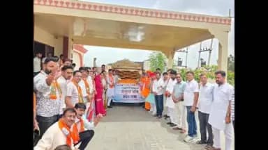 सीकर: यमुना जल वंदन यात्रा के शिकार पहुंचने पर हुआ अभिनंदन