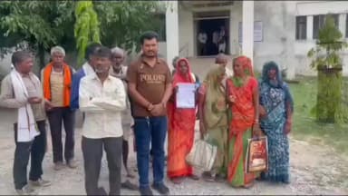 अमानगंज: राजस्व भूमि पर खेती को लेकर किसान भड़के, जनपद सदस्य सुदीप सिंह यादव के नेतृत्व में तहसील में ज्ञापन सौंपा