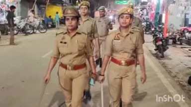 नानपारा: नानपारा में महिला थाना पुलिस ने अपराध-नियंत्रण व आमजन में सुरक्षा की भावना जागृत करने के लिए चलाया व्यापक अभियान