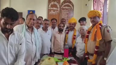 भूपालसागर: भूपालसागर थाने में बदला नेतृत्व, थानाधिकारी घेवरचंद रेगर को मेवाड़ी परंपरा से विदाई, रणजीत सिंह ने संभाला कार्यभार