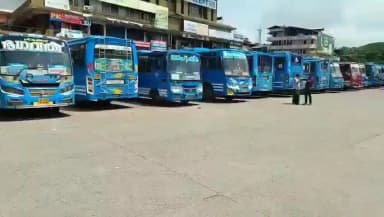 കണ്ണൂർ: തലശ്ശേരി, വടകര റൂട്ടിൽ സ്വകാര്യ ബസ്സുകൾ ഇന്ന് ഓട്ടം നിർത്തി