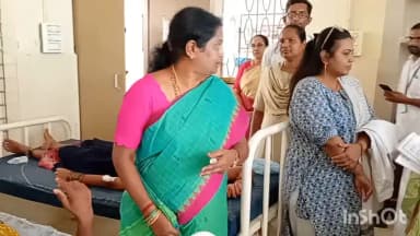 బాపట్ల: పర్చూరులో అంగన్వాడి కేంద్రాలు, ప్రభుత్వ ఆసుపత్రిని తనిఖీ చేసిన రాష్ట్ర బాలల హక్కుల కమిషన్ సభ్యురాలు పద్మలత