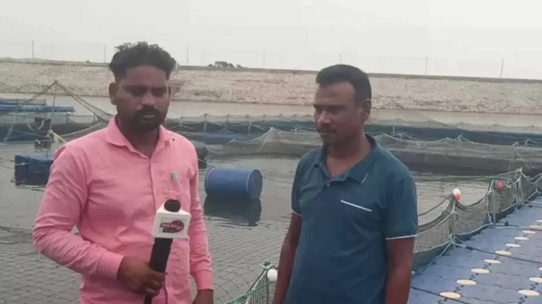 गरही=मत्स्य पालन संचालक के खिलाफ जिले में दिया आवेदन,,,आवेदक ने कैमरे पर किया साफ इंकार