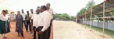 திருவண்ணாமலை: கோடை விழா குறித்து கலெக்டர் நேரில் ஆய்வு