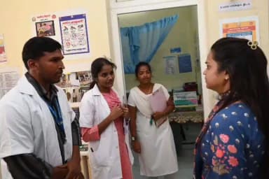 ஜமுனாமரத்தூர்: கோவிலூர் பகுதியில் ஆரம்ப சுகாதார நிலையத்தில் கலெக்டர் திடீர் ஆய்வு
