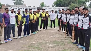 जलालपुर: डॉक्टर्स इलेवन ने सड़क सुरक्षा सद्भावना कप जीता