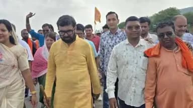 चौरई: सांसद बंटी विवेक साहू की पदयात्रा मैहर में समाप्त, चौरई के भाजपा कार्यकर्ताओं ने भी की सहभागिता