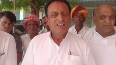 कोटड़ी: बड़लियास में 7 सूत्रीय मांगों को लेकर हुआ सांकेतिक धरना, कलेक्टर के नाम सौंपा ज्ञापन