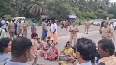 அகஸ்தீஸ்வரம்: நாகர்கோவில் சிறையில் விசாரணை கைதி உயிரிழப்பு. ஈத்தங்காடு பகுதியில் உறவினர்கள் சாலை மறியல்.