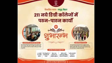 माननीय मुख्यमंत्री, बिहार श्री सम्राट चौधरी जी ने आज पूर्णिया जिला के 06 डिग्री कॉलेज विहीन प्रखंडो मे नए डिग्री कॉलेज(राजकीय डिग्री कॉलेज, जलालगढ़) का उद्घाटन किया।
Information & Public Relations Department, Government of Bihar
#IPRD
#Purnia
#DegreeCollegePurnia
#PurneaUnivercity