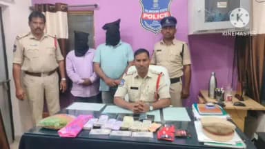నిజామాబాద్ సౌత్: నగరంలో నకిలీ కరెన్సీ నోట్లు చలామణి చేస్తున్న ఇద్దరు అరెస్ట్: 5 టౌన్ SHO సునీల్ వెల్లడి