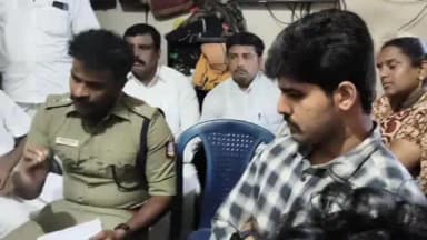 அகஸ்தீஸ்வரம்: நாகர்கோவில் சிறையில் உயிரிழந்த வாலிபரின் ஈத்தங்காடு வீட்டில் ஆட்சியர் எஸ் பி நேரில் சென்று பேச்சு வார்த்தை.