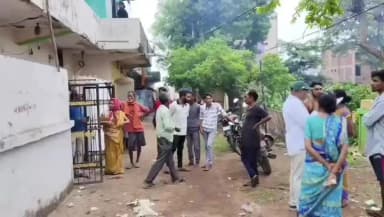 धमतरी: अटल आवास खाली कराने पहुंचा निगम का अमला, कांग्रेसी नेता भी विरोध के लिए पहुंचे, फिर क्या हुआ जानिए