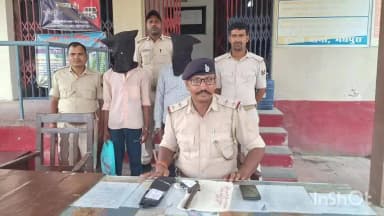 पुरैनी: सोशल मीडिया पर हथियार का वीडियो डालने पर दो युवक अवैध देसी कट्टा, 14 कारतूस संग गिरफ्तार
