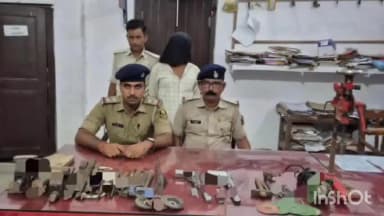 गरखा: गरखा में अवैध हथियार निर्माण फैक्ट्री का भंडाफोड़, परसा का युवक गिरफ्तार
