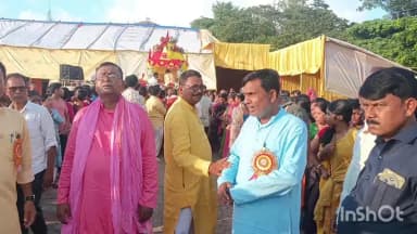 जामताड़ा: जामताड़ा गांधी मैदान से निकली भगवान जगन्नाथ की रथ यात्रा, सैकड़ों लोगों ने लिया भाग