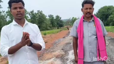 लोहंडीगुडा: एक साल में उखड़ गई मठनार–भेजा की सड़क, जनता कांग्रेस जे के संतु कश्यप ने की उच्चस्तरीय जांच की मांग