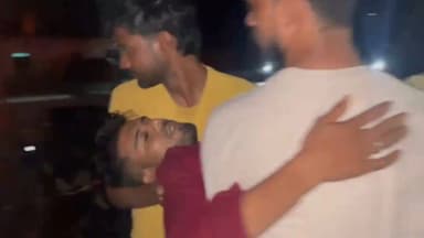 हंटरगंज: हंटरगंज में गति अवरोधक पर फिर हादसा, युवक का पैर टूटा; सड़क सुरक्षा पर उठे सवाल