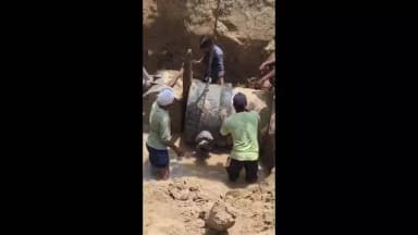 हिसार: हांसी के चैनत गांव में सत्संग के बाद धरना समाप्त, भाखड़ा पाइपलाइन पर टी-कनेक्शन का काम शुरू