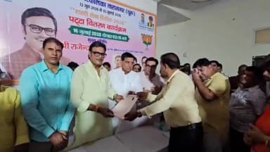 तारानगर: नगरपालिका तारानगर परिसर में पट्टा वितरण कार्यक्रम, पूर्व नेता प्रतिपक्ष राजेंद्रसिंह राठौड़ ने किए पट्टे वितरित