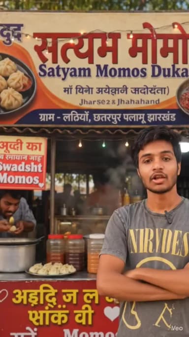 satyam momos dukaan LATHEYA chhatarpur Palamu Jharkhand #dukan #virl