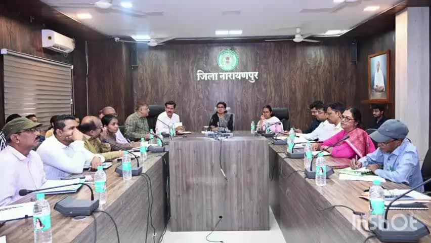 नारायणपुर: नारायणपुर में 'मेरा युवा भारत' जिला सलाहकार एवं जिला समन्वयक समिति की बैठक संपन्न हुई