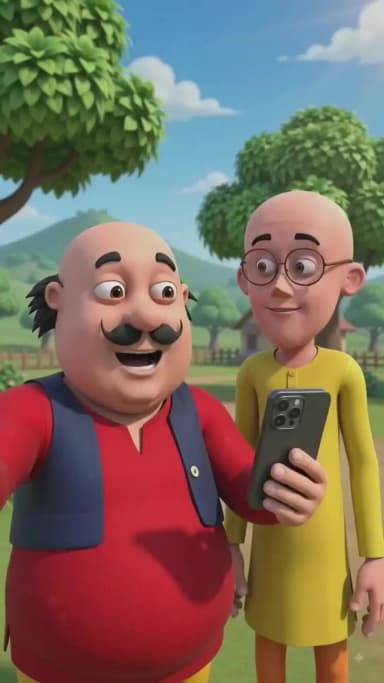 जिस के कारण आज कल मोटू पतलू वायरल हो रहे हैं