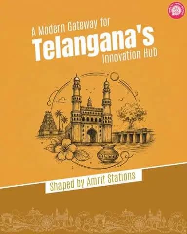 Comfort, convenience and accessibility come together at Telangana’s Hi tech city Amrit Station now creating a more refined experience for passengers.
#AmritStation #75अमृत_स्टेशन