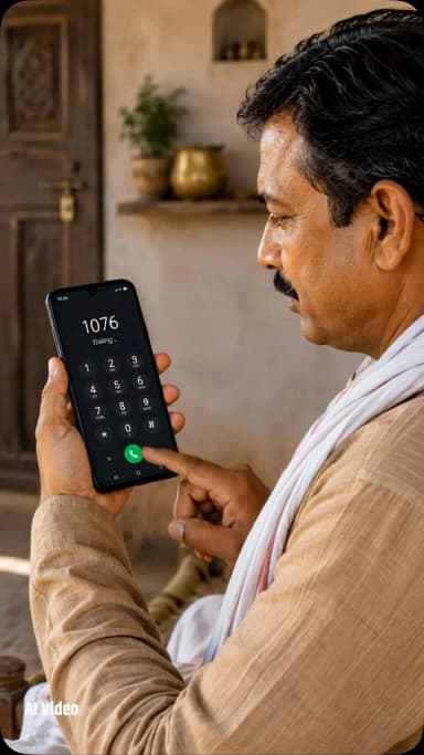 मुख्यमंत्री हेल्पलाइन 1076
एक कॉल, समाधान तत्काल
हमारे व्हॉट्सऐप चैनल से जुड़ने के लिए लिंक पर क्लिक करें...
https://whatsapp.com/channel/0029VbBdXyRJf05ivBgauG3V
#CMhelpline #CMHelpline1076 #Chhattisgarh #SushasanSarkar #GoodGoverance
@vishnudeosai
@chhattisgarhcmo
@cggoodgov