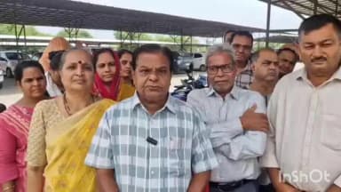 મોડાસા: શહેરની પાવન સીટીના રહીશોની DSP ને સોસાયટીમાં રહેતા નિવૃત્ત DY-SP ની દાદાગીરીના આક્ષેપો સાથે રજુઆત