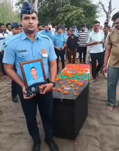 नांगल चौधरी: गुजरात के नालिया एयरफोर्स स्टेशन पर हादसे में गांव ब्राह्मणवास के जवान भरतराज भारद्वाज की मौत