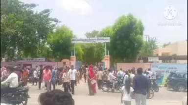 डीडवाना: डीडवाना में कड़ी सुरक्षा के बीच वरिष्ठ अध्यापक सीधी भर्ती परीक्षा संपन्न हुई