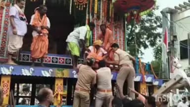 ରେଢାଖୋଲ: ରେଢ଼ାଖୋଲ ରଥଯାତ୍ରାରେ ଅଘଟଣ: ନନ୍ଦିଘୋଷ ରଥ ଉପରେ ଅସୁସ୍ଥ ହେଲେ ଡାହୁକ
