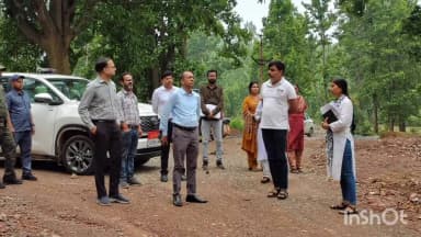 लुण्ड्रा: सरगुजा कलेक्टर अजीत वसंत ने जिला पंचायत सीईओ श्री विनय अग्रवाल के साथ लुण्ड्रा विकासखंड का दौरा किया