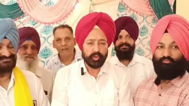 ਫਤਿਹਗੜ੍ਹ ਸਾਹਿਬ: ਸਰਹਿੰਦ ਸ਼ਹਿਰ ਵਿਖੇ ਬਾਰ ਐਸੋਸੀਏਸ਼ਨ ਫਤਿਹਗੜ੍ਹ ਸਾਹਿਬ ਦੇ ਸਾਬਕਾ ਪ੍ਰਧਾਨ ਅਮਰਜੀਤ ਸਿੰਘ ਚੀਮਾ ਆਪਣੇ ਸਾਥੀਆਂ ਸਮੇਤ ਆਪ ਵਿੱਚ ਸ਼ਾਮਿਲ