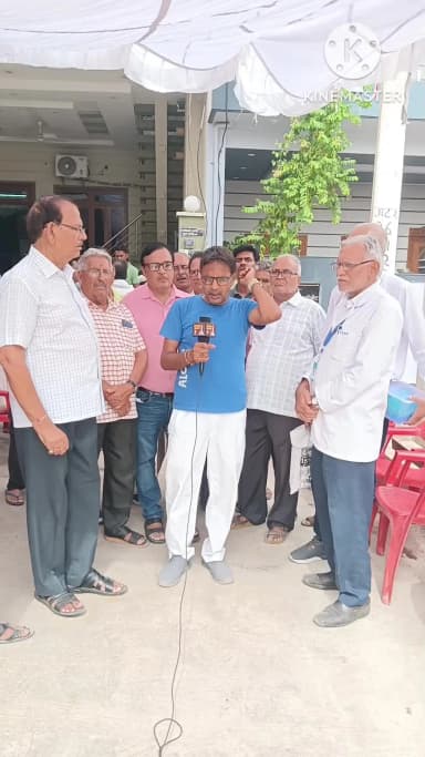 रतनगढ़: रतनगढ़ में पार्षद नंदकिशोर भार्गव के मरणोपरांत किया गया नेत्रदान