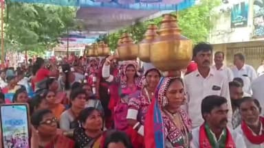 కొత్తగూడెం: రెండువేలపాటు జరగనున్న తెలంగాణ గిరిజన సమైక్య రాష్ట్ర మహాసభలు పాల్వంచలో ఘనంగా ప్రారంభం