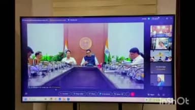 కొత్తగూడెం: ఎల్ వివో పరిస్థితులపై కలెక్టర్లతో రాష్ట్ర ప్రధాన కార్యదర్శి నిర్వహించిన వీడియో కాన్ఫరెన్స్ లో పాల్గొన్న జిల్లా కలెక్టర్