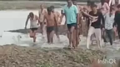 आष्टा: आष्टा में मुरम खदान में नाव पलटने से बच्चे डूबे, एक की मौत; 3 तैरकर बाहर निकले