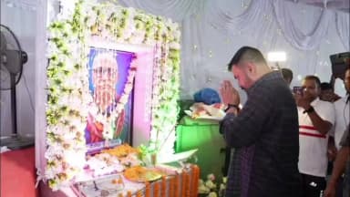 ଧର୍ମଶାଳା: ଭଗବାନପୁରରେ ସ୍ୱର୍ଗତ ନିର୍ମଳ ଚନ୍ଦ୍ର ରାୟଙ୍କ ଏକାଦଶାହ କ୍ରିୟାରେ ଯୋଗଦେଲେ ବିଧାୟକ ହିମାଂଶୁ ଶେଖର ସାହୁ
