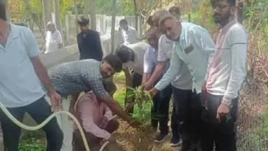 ચાણસ્મા: પીંઢારપુરા ગામે નારસુગા વીર મહારાજના મંદિરે જમ્બો આંબાવાડી ખુલ્લી મુકવામાં આવી