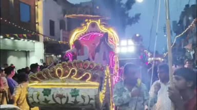 ਕਪੂਰਥਲਾ: ਇਸਕੋਨ ਸੰਸਥਾ ਵਲੋਂ ਧਰਮ ਸਭਾ ਤੋਂ ਸਜਾਈ ਗਈ ਵਿਸ਼ਾਲ ਭਗਵਾਨ ਜਗਨਨਾਥ ਰੱਥ ਯਾਤਰਾ, ਵੱਡੀ ਗਿਣਤੀ ਚ ਸੰਗਤਾਂ ਸ਼ਾਮਿਲ ਹੋਈਆਂ