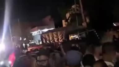 पंचकूला: पिंजोर नालागढ़ रोड पर लोहगढ़ गांव के पास पानी न मिलने से गुस्साए ग्रामीणों ने लगाया जाम