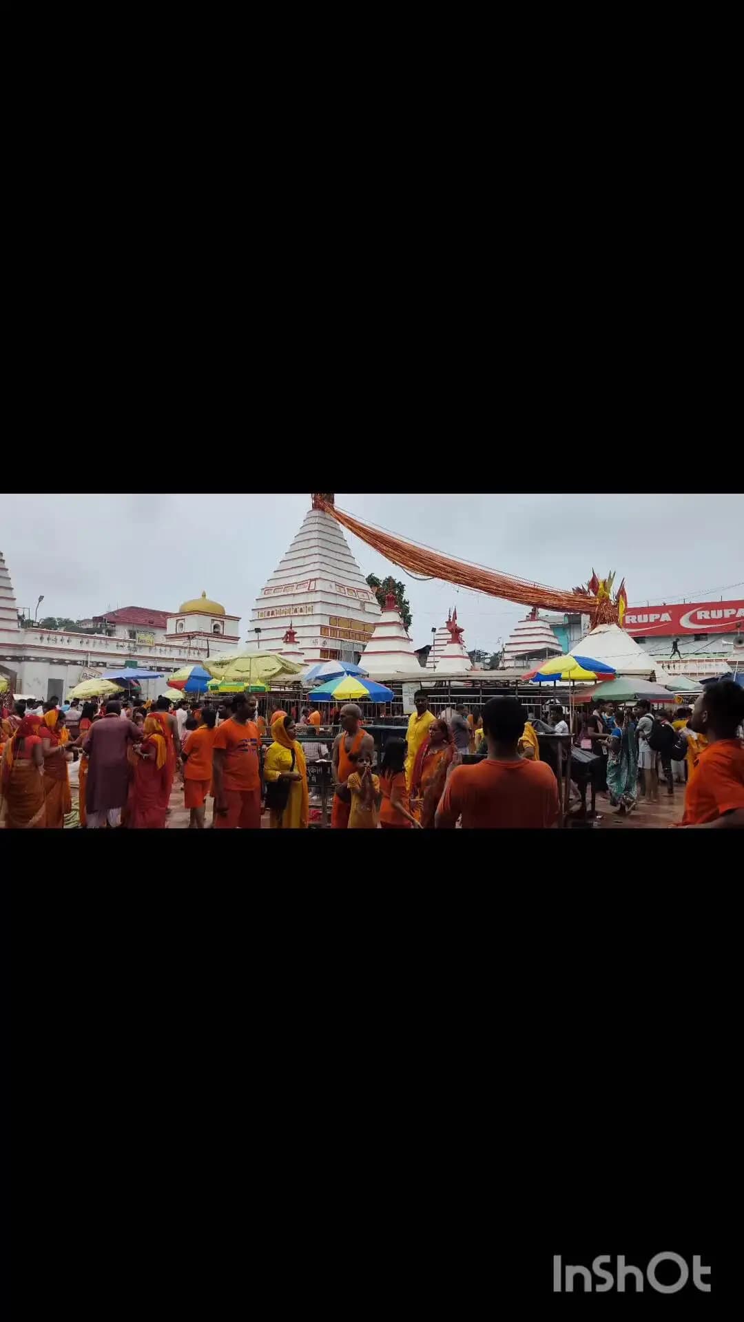 बाबा बासुकीनाथ मंदिर में 55 हजार श्रद्धालुओं ने किये जलाभिषेक ।
