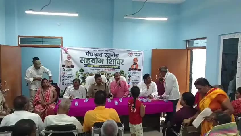 सभी प्रकार की दवा एवं जांच की निःशुल्क व्यवस्था है शिविर में