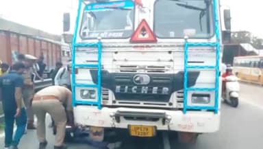 राजातालाब: मोहनसराय हाईवे पर कंटेनर की चपेट में आए PWD कर्मी की हुई मौत