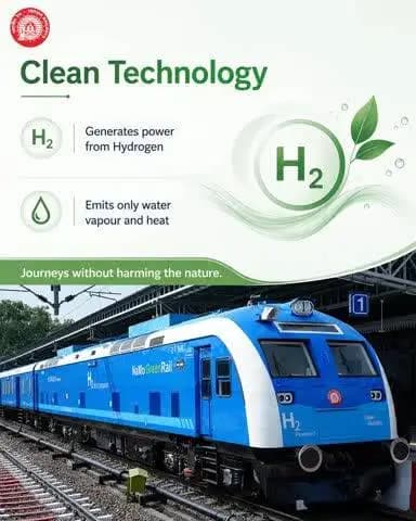 The Indian Railways is heading towards net zero carbon emission. Hydrogen train is a leap towards the future.
#HydrogenTrain
#भारत_की_पहली_हाइड्रोजन_ट्रेन