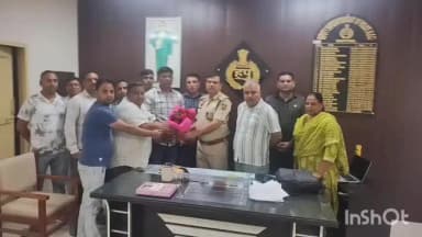 कैथल: कैथल में ज्वेलर्स की दुकान में चोरी की वारदात सुलझाने पर व्यापारियों ने पुलिस को किया सम्मानित